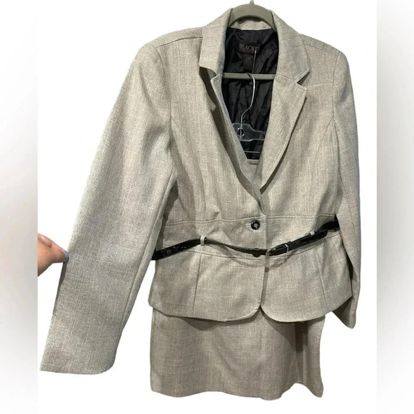 Blacker by Stanley Blacker skirt set size 14 - Picture 5 of 10